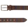 Cinturón piel marrón y rayas pintadas Bellido 116943