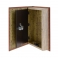 Caja fuerte tipo libro con mapa mundi burdeos 119943