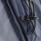 Mochila lona gris para portátil USB 121224