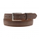 Cinturón italiano en piel marrón