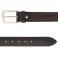 Cinturón italiano piel marrón efecto arrugado 122235