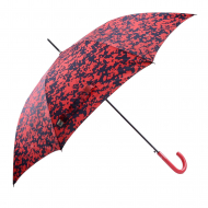 Paraguas largo automático manchas bicolor